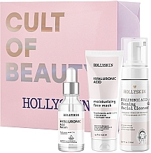 Set - Hollyskin Hyaluronic Acid Intensive Care (mask/100ml + foam/150ml + ser/50ml) — Bild N1