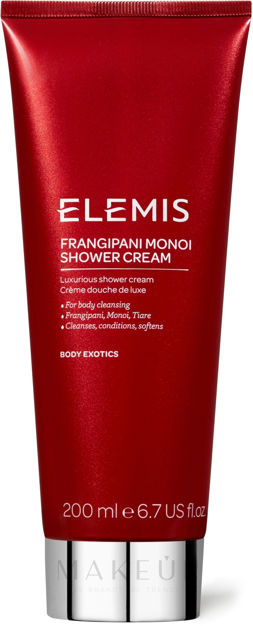 Luxuriöses Duschgel - Elemis Frangipani Monoi Shower Cream — Bild 200 ml