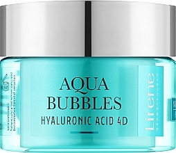 Feuchtigkeitsspendendes Hydrogel für das Gesicht - Lirene Aqua Bubbles Hyaluronic Acid 4D Hydrating Hydrogel — Bild N1