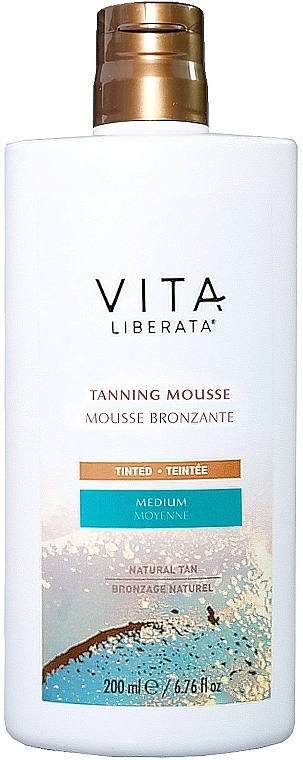 Selbstbräunungsschaum - Vita Liberata Tinted Tanning Mousse Medium — Bild N1
