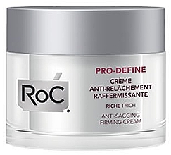 Düfte, Parfümerie und Kosmetik Gesichtscreme - Roc Pro-Define Anti-Sagging Firming Cream Rich