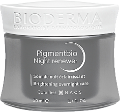 Aufhellende Nachtcreme für empfindliche Haut - Bioderma Pigmentbio Night Renewer Brightening Overnight Care — Bild N1