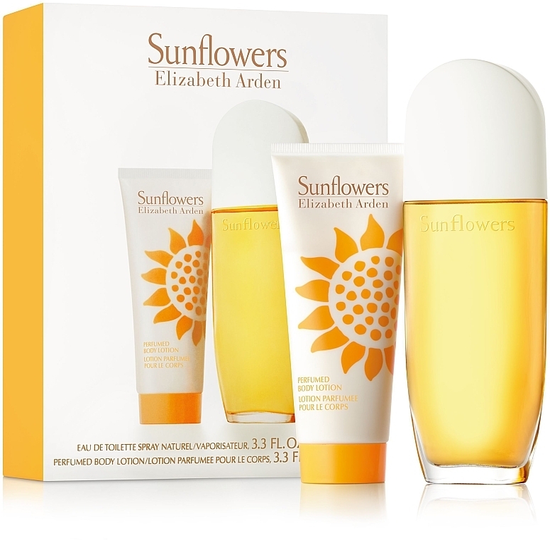 Elizabeth Arden Sunflowers - Duftset (Eau de Toilette 100ml + Körperlotion 100ml) — Bild N1