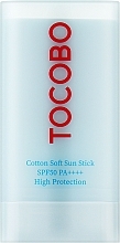 Sonnenschutzstift - Tocobo Cotton Soft Sun Stick SPF50+ PA++++ — Bild N1