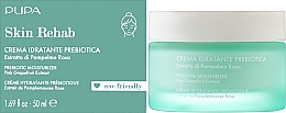 Feuchtigkeitscreme für das Gesicht mit Präbiotika - Pupa Skin Rehab Prebiotic Moisturizer — Bild N2