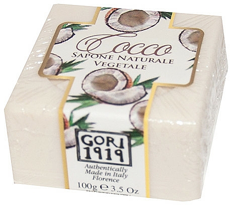 Seife Kokosnuss - Gori 1919 Coconut Natural Vegetable Soap — Bild N1