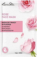 Düfte, Parfümerie und Kosmetik Love Skin Rose Face Mask - Gesichtsmaske mit Rosenextrakt und Hyaluronsäure