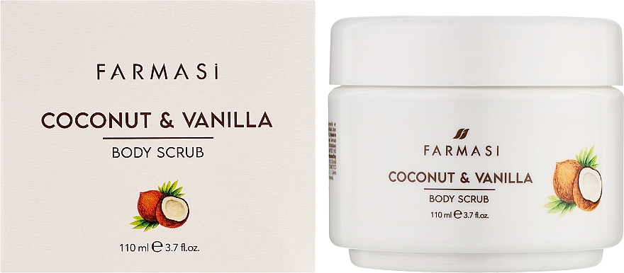 Körperpeeling mit Kokosnuss und Vanille  - Farmasi Coconut & Vanilla Body Scrub  — Bild N2