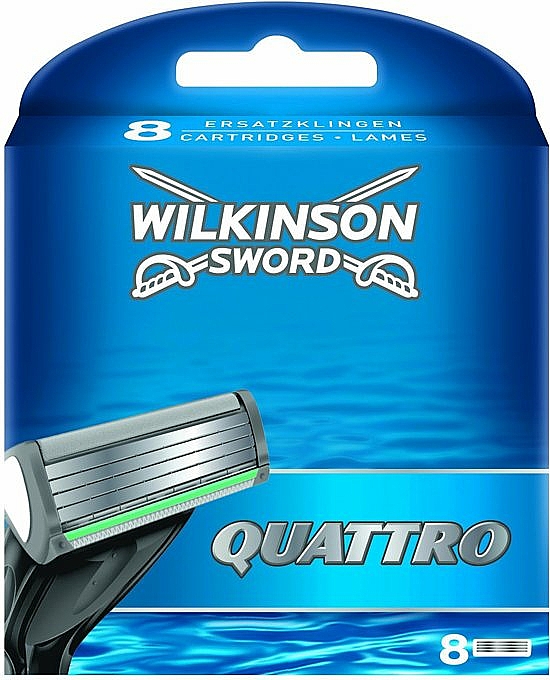 Ersatzklingen 8 St. - Wilkinson Sword Quatt — Bild N1