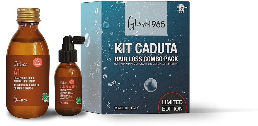 Set gegen Haarausfall - Delta Studio Activa Kit Caduta (Shampoo 250ml + Haarbehandlung 100ml) — Bild N1