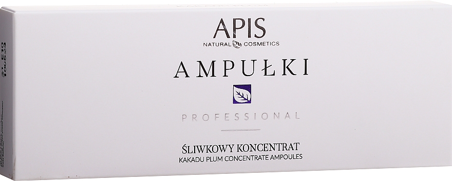 Pflaumenkonzentrat in Ampullen für das Gesicht - APIS Professional Kakadu Plum Concentrate — Bild N1