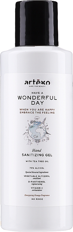 Handdesinfektionsmittel - Artego Have A Wonderful Day Sanitizing Gel — Bild N1