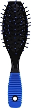 Haarbürste oval 17,5 cm blau - Ampli — Bild N1