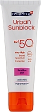 Düfte, Parfümerie und Kosmetik Sonnenschutzcreme für das Gesicht SPF 50+ - Novaclear Urban Sunblock Protective Cream Sensitive Skin SPF 50+