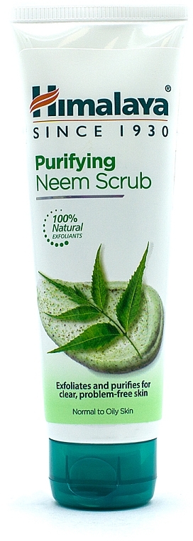 Gesichtspeeling mit Neem für normale bis fettige Haut - Himalaya Herbals Purifying Neem Scrub