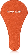 Düfte, Parfümerie und Kosmetik Scherenetui aus Leder orange Basic - MAKEUP