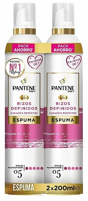 Set - Pantene Pro-V Mousse Defined Curls (h/foam/2x200ml) — Bild N1