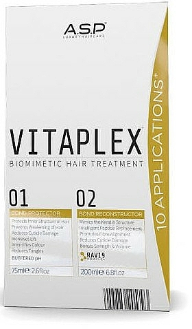 Set - Affinag Salon Professionale Vitaplex Trial Kit (concentrate/200ml + concentrate/75ml) — Bild N1