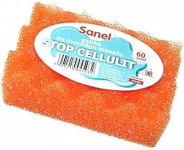 Anti-Cellulite-Körpermassageschwamm orange - Sanel Stop Cellulit — Bild N1