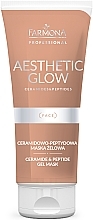 Gel-Gesichtsmaske mit Ceramiden und Peptiden - Farmona Professional Aesthetic Glow Ceramide & Peptide Gel Mask — Bild N1