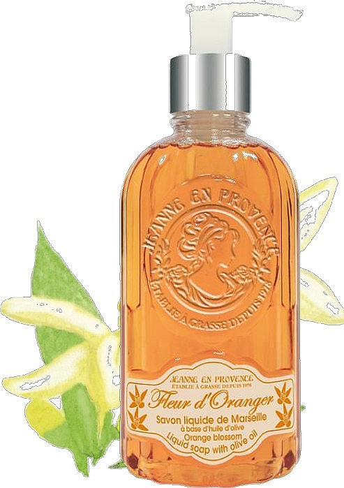 Flüssigseife Orange - Jeanne en Provence Douceur de Fleur d’Oranger Liquid Soap — Bild N3