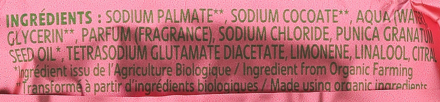 Bio Körperseife mit Granatapfelduft - Ma Provence Organic Soap — Bild N3