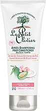 Düfte, Parfümerie und Kosmetik Conditioner für normales Haar mit süßer Mandel und Reiscreme - Le Petit Olivier Sweet Almond & Rice Cream