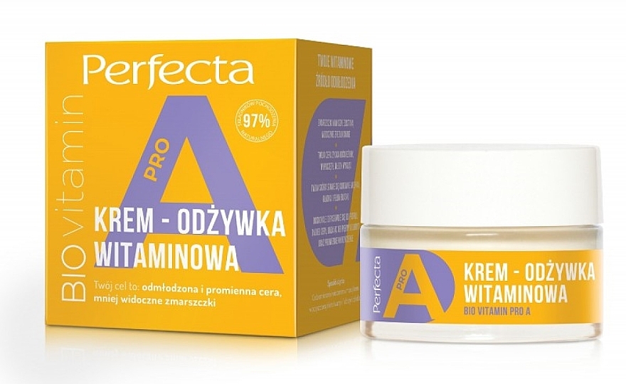 Vitamin-Gesichtspflegecreme - Perfecta Bio Vitamin PRO A Face Cream — Bild N1