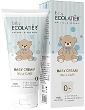 Pflegende Babycreme für täglichen Gebrauch mit Bisabolol, Oliven- und Kamillenextrakt - Ecolatier Baby Daily Care — Bild N2