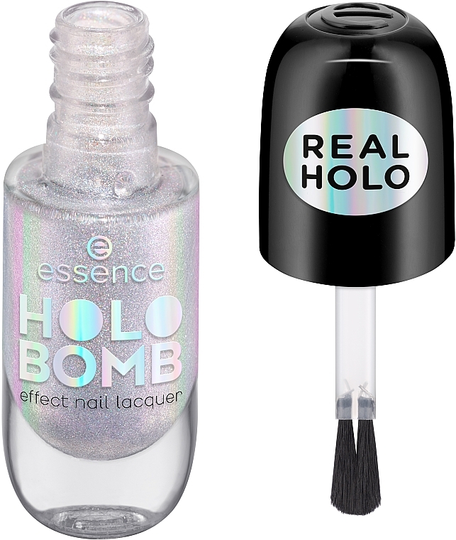 Nagellack - Essence Holo Bomb Effect Nail Lacquer  — Bild N2