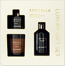 Düfte, Parfümerie und Kosmetik Nagellack-Set - Sorvella Perfume Home Fragrance Day Dreaming (diffuser/120ml + candle/170g + home/spray/250ml)