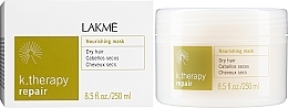 Nährende Maske für trockenes Haar - Lakme K.Therapy Repair Nourishing Mask — Bild N2
