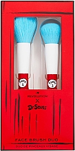 Make-up-Pinsel-Set - I Heart Revolution Dr. Deuss Face Brush Duo — Bild N2