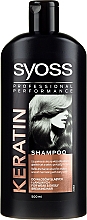 Düfte, Parfümerie und Kosmetik Keratin Shampoo für schwaches und brüchiges Haar - Syoss Keratin Hair Perfection
