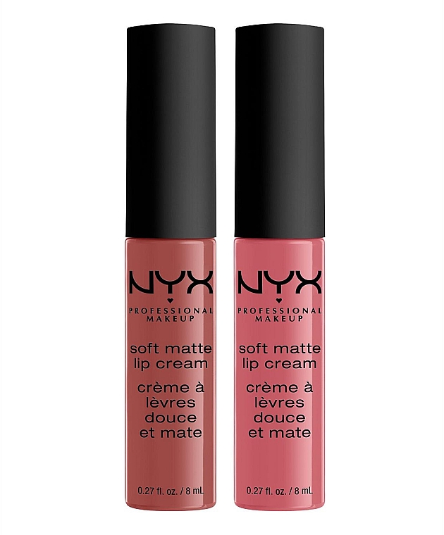 NYX Professional Makeup Soft Matte Lip Cream Duo Gift Set - Set — Bild N3