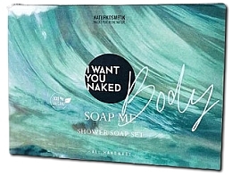 Seifenset Soap Me  - I Want You Naked Shower Soap Set (Seife 3x30g)  — Bild N1