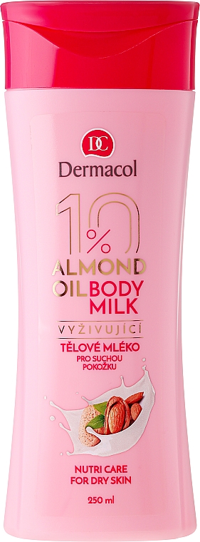 Schützende und feuchtigkeitsspendende Körperlotion - Dermacol Almond Oil Nourishing Body Milk — Bild N1