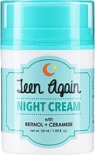 Feuchtigkeitsspendende Gesichtscreme für die Nacht - Look At Me Teen Again Night Cream — Bild N1