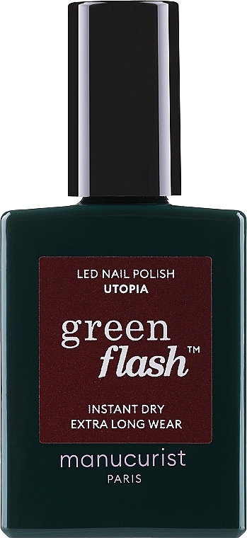 Nagellack - Manucurist Green Flash Led Nail Polish — Bild N2