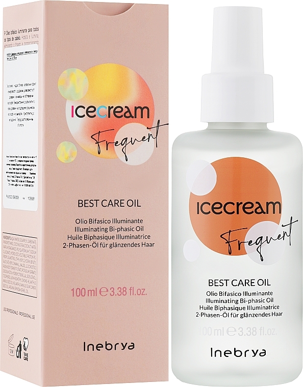 Zweiphasenöl für alle Haartypen - Inebrya Ice Cream Frequent Best Care Oil — Bild N2