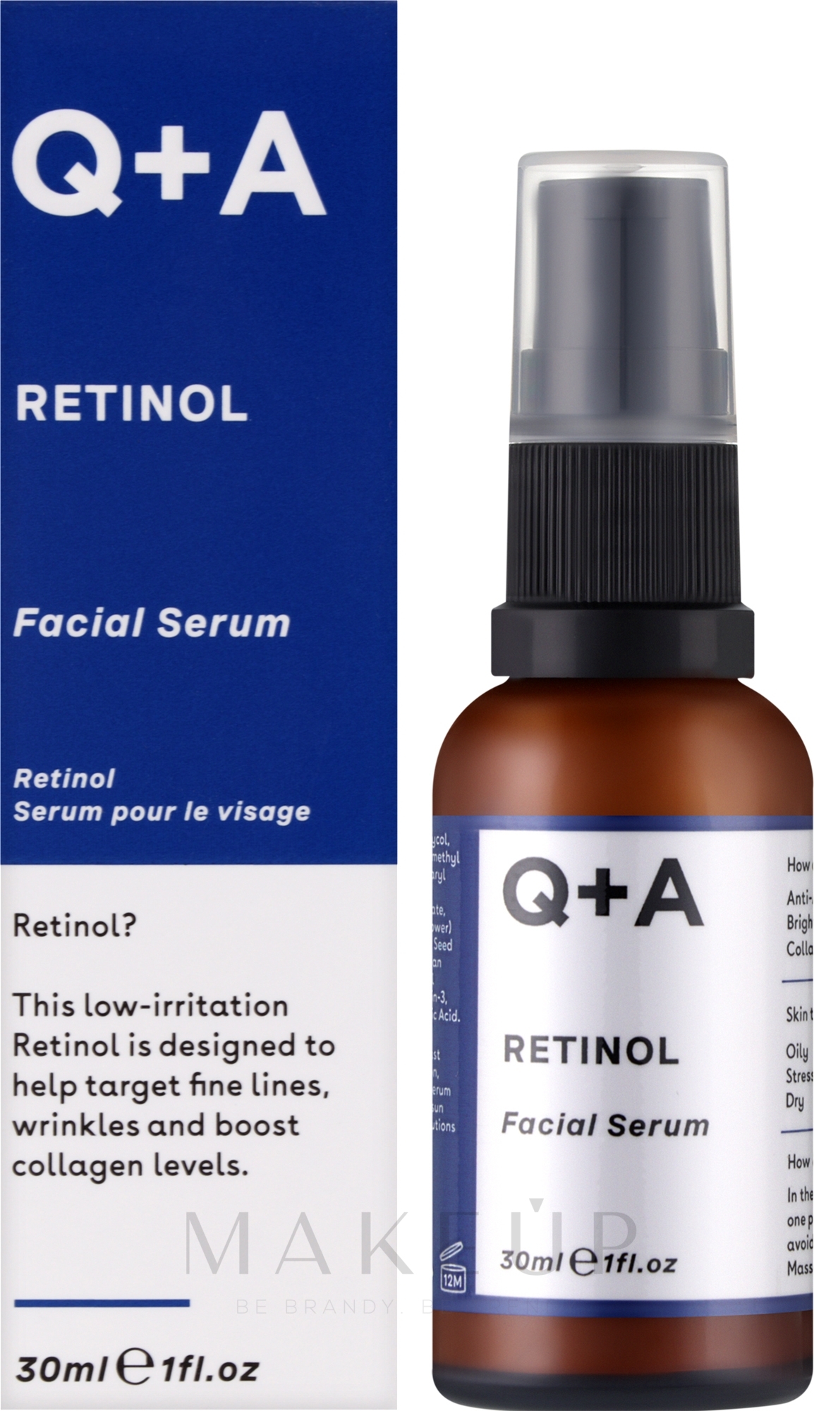 Serum mit Retinol - Q+A Retinol Serum — Bild 30 ml