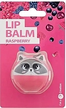 Lippenbalsam Himbeere - Cosmetic 2K Cute Animals Lip Balm Raspberry — Bild N1
