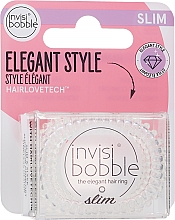 Düfte, Parfümerie und Kosmetik Haargummis transparent 3 St. - Invisibobble Slim Crystal Clear