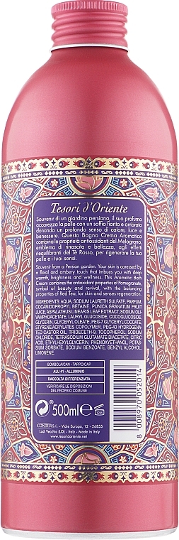Badecreme mit Granatapfel und rotem Tee - Tesori d`Oriente Persian Dream Bath Cream — Bild N2