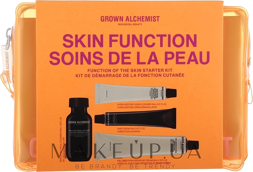 Set - Grown Alchemist Skin Function (cr/clean/20ml + f/cr/65ml + f/gel/50ml + h/cr/20ml) — Bild N1