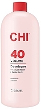 Düfte, Parfümerie und Kosmetik Oxidationsmittel 12 % - CHI 40 Volume Developer With Aloe, Silk Protein & Bonding Agents