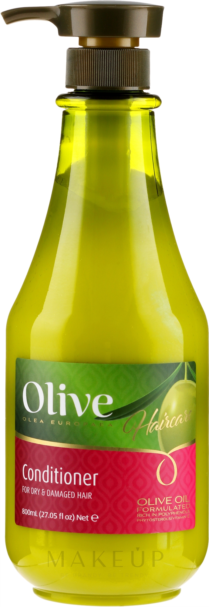 Conditioner mit Olivenöl für trockenes und geschädigtes Haar - Frulatte Olive Conditioner Dry & Damaged — Bild 800 ml
