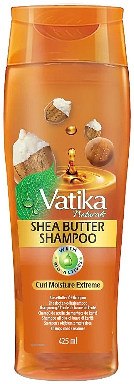 Feuchtigkeitsspendendes Shampoo mit Sheabutter - Dabur Vatika Curl Moisture Extreme Shea Butter Shampoo — Bild N1