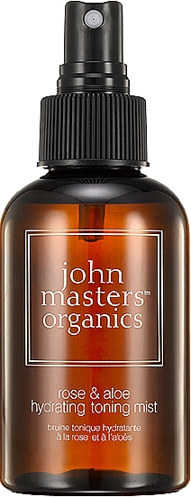 Feuchtigkeitsspendender Gesichtnebel mit Rose und Aloe Vera - John Masters Organics Rose & Aloe Hydrating Toning Mist — Bild N1