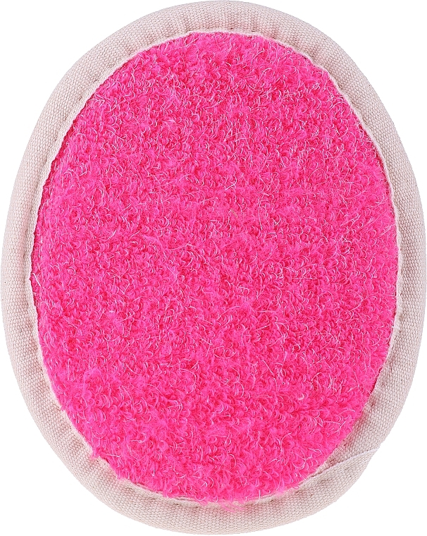 Luffa-Pad für das Gesicht, himbeerrot - RedRings Loofah Face Pad — Bild N1